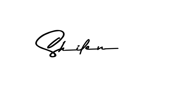 Similarly Asem Kandis PERSONAL USE is the best handwritten signature design. Signature creator online .You can use it as an online autograph creator for name Shilen. Shilen signature style 9 images and pictures png