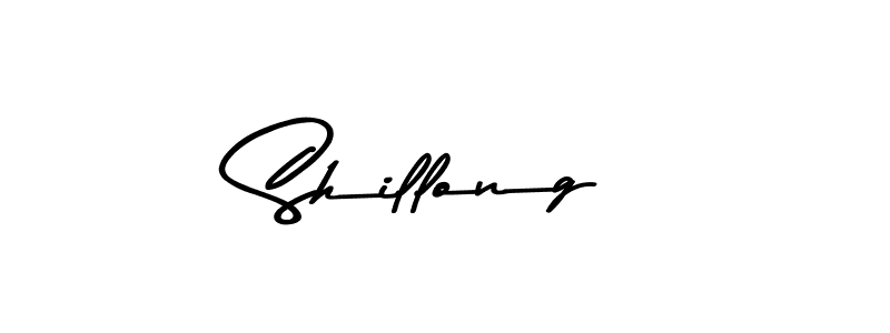 How to make Shillong signature? Asem Kandis PERSONAL USE is a professional autograph style. Create handwritten signature for Shillong name. Shillong signature style 9 images and pictures png