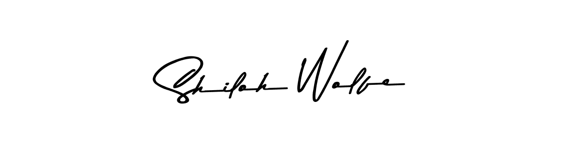 Shiloh Wolfe stylish signature style. Best Handwritten Sign (Asem Kandis PERSONAL USE) for my name. Handwritten Signature Collection Ideas for my name Shiloh Wolfe. Shiloh Wolfe signature style 9 images and pictures png