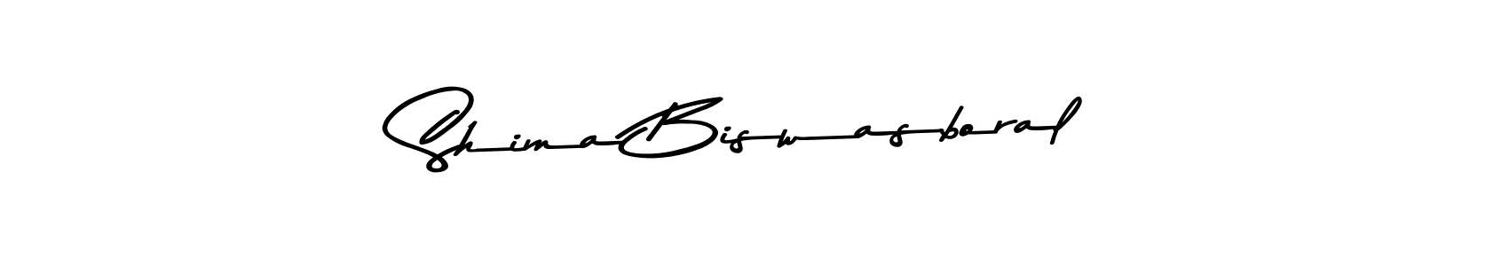 Also You can easily find your signature by using the search form. We will create Shima Biswasboral name handwritten signature images for you free of cost using Asem Kandis PERSONAL USE sign style. Shima Biswasboral signature style 9 images and pictures png