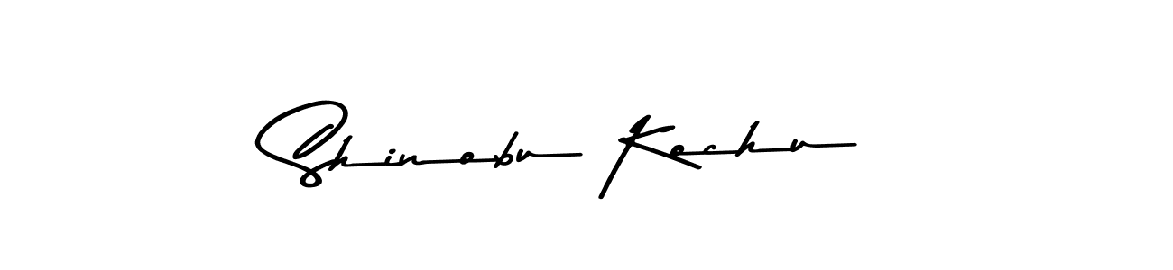 Design your own signature with our free online signature maker. With this signature software, you can create a handwritten (Asem Kandis PERSONAL USE) signature for name Shinobu Kochu. Shinobu Kochu signature style 9 images and pictures png