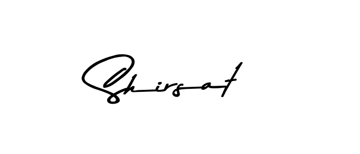 Shirsat stylish signature style. Best Handwritten Sign (Asem Kandis PERSONAL USE) for my name. Handwritten Signature Collection Ideas for my name Shirsat. Shirsat signature style 9 images and pictures png