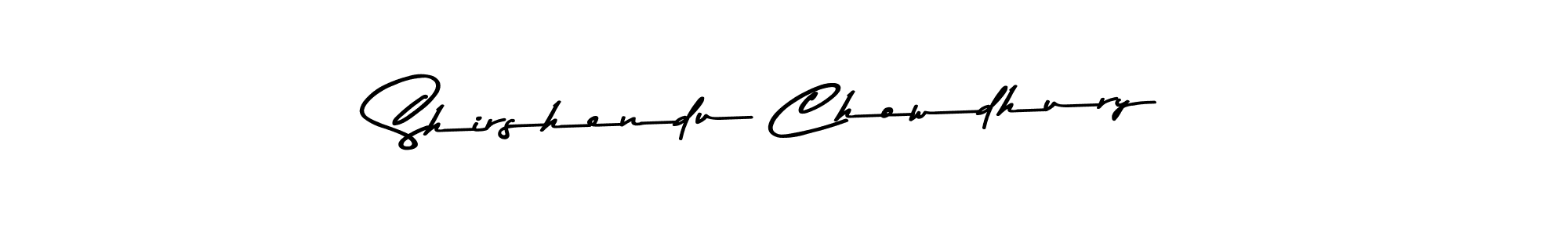 Design your own signature with our free online signature maker. With this signature software, you can create a handwritten (Asem Kandis PERSONAL USE) signature for name Shirshendu Chowdhury. Shirshendu Chowdhury signature style 9 images and pictures png