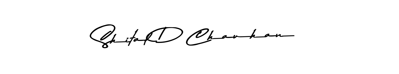 Similarly Asem Kandis PERSONAL USE is the best handwritten signature design. Signature creator online .You can use it as an online autograph creator for name Shital D Chauhan. Shital D Chauhan signature style 9 images and pictures png