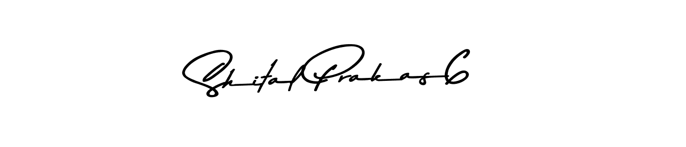 Make a beautiful signature design for name Shital Prakas6. With this signature (Asem Kandis PERSONAL USE) style, you can create a handwritten signature for free. Shital Prakas6 signature style 9 images and pictures png