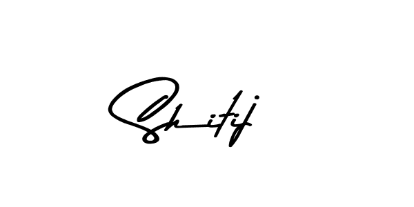 How to make Shitij signature? Asem Kandis PERSONAL USE is a professional autograph style. Create handwritten signature for Shitij name. Shitij signature style 9 images and pictures png