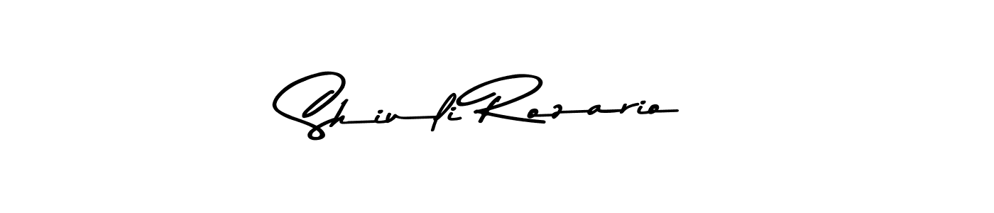 Asem Kandis PERSONAL USE is a professional signature style that is perfect for those who want to add a touch of class to their signature. It is also a great choice for those who want to make their signature more unique. Get Shiuli Rozario name to fancy signature for free. Shiuli Rozario signature style 9 images and pictures png