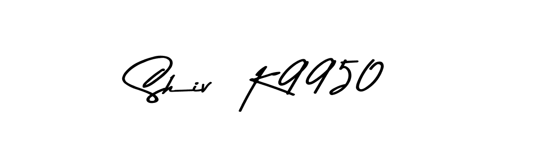 Design your own signature with our free online signature maker. With this signature software, you can create a handwritten (Asem Kandis PERSONAL USE) signature for name Shiv  K9950. Shiv  K9950 signature style 9 images and pictures png