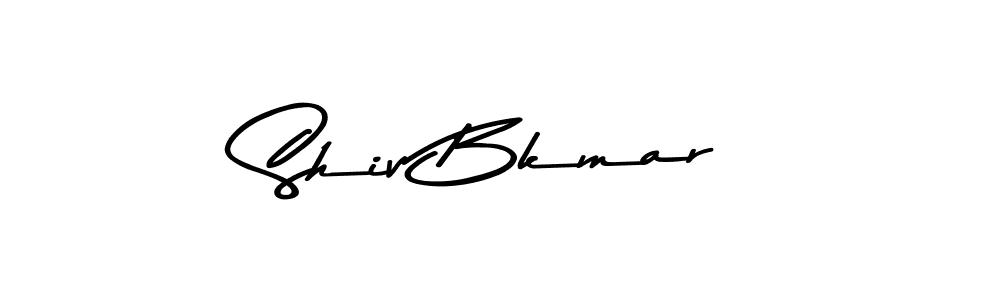Make a beautiful signature design for name Shiv Bkmar. Use this online signature maker to create a handwritten signature for free. Shiv Bkmar signature style 9 images and pictures png