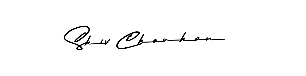 How to make Shiv Chouhan signature? Asem Kandis PERSONAL USE is a professional autograph style. Create handwritten signature for Shiv Chouhan name. Shiv Chouhan signature style 9 images and pictures png