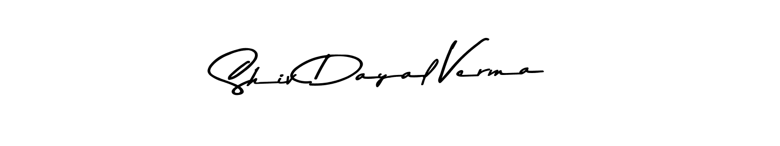 Similarly Asem Kandis PERSONAL USE is the best handwritten signature design. Signature creator online .You can use it as an online autograph creator for name Shiv Dayal Verma. Shiv Dayal Verma signature style 9 images and pictures png