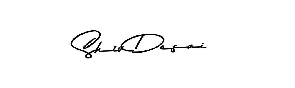 The best way (Asem Kandis PERSONAL USE) to make a short signature is to pick only two or three words in your name. The name Shiv Desai include a total of six letters. For converting this name. Shiv Desai signature style 9 images and pictures png