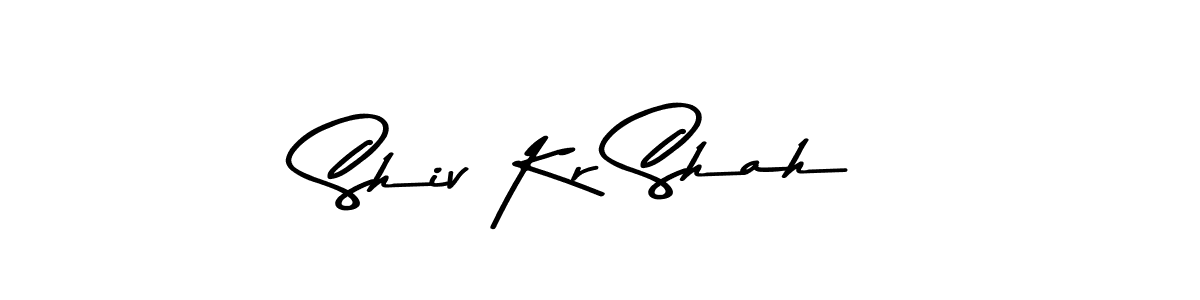 Asem Kandis PERSONAL USE is a professional signature style that is perfect for those who want to add a touch of class to their signature. It is also a great choice for those who want to make their signature more unique. Get Shiv Kr Shah name to fancy signature for free. Shiv Kr Shah signature style 9 images and pictures png