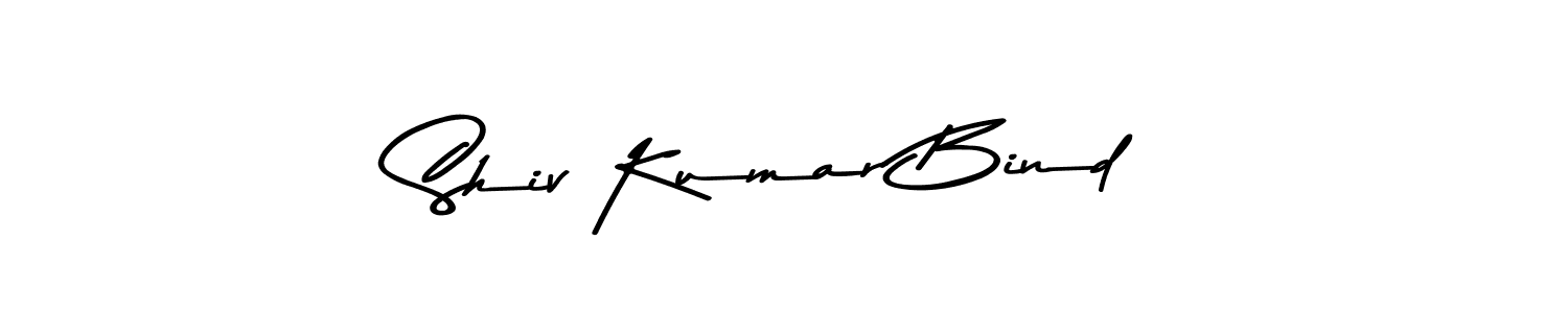 Shiv Kumar Bind stylish signature style. Best Handwritten Sign (Asem Kandis PERSONAL USE) for my name. Handwritten Signature Collection Ideas for my name Shiv Kumar Bind. Shiv Kumar Bind signature style 9 images and pictures png