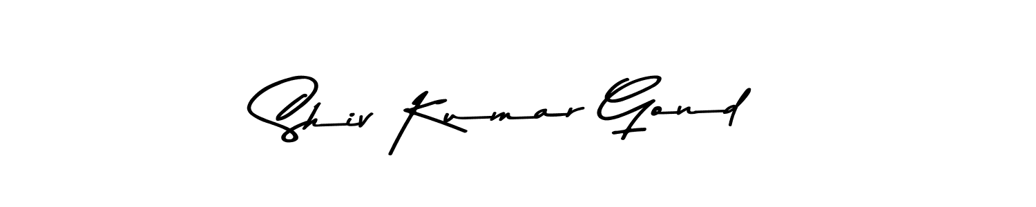 Shiv Kumar Gond stylish signature style. Best Handwritten Sign (Asem Kandis PERSONAL USE) for my name. Handwritten Signature Collection Ideas for my name Shiv Kumar Gond. Shiv Kumar Gond signature style 9 images and pictures png
