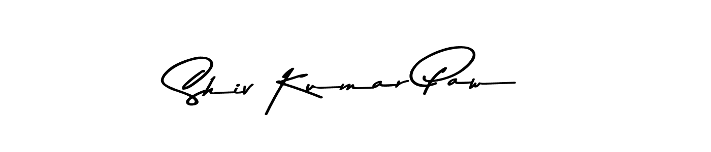 You can use this online signature creator to create a handwritten signature for the name Shiv Kumar Paw. This is the best online autograph maker. Shiv Kumar Paw signature style 9 images and pictures png