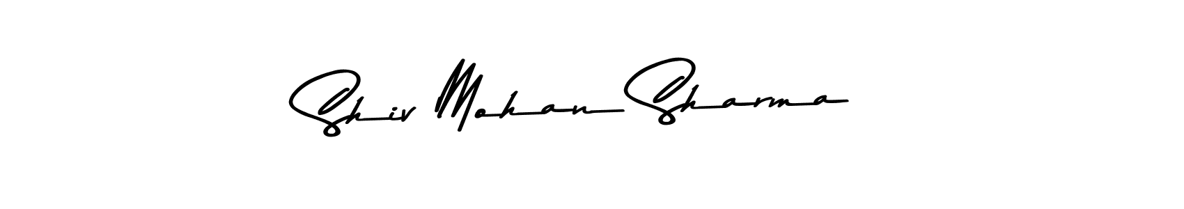 Similarly Asem Kandis PERSONAL USE is the best handwritten signature design. Signature creator online .You can use it as an online autograph creator for name Shiv Mohan Sharma. Shiv Mohan Sharma signature style 9 images and pictures png