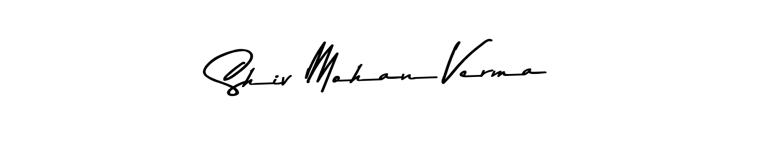 Shiv Mohan Verma stylish signature style. Best Handwritten Sign (Asem Kandis PERSONAL USE) for my name. Handwritten Signature Collection Ideas for my name Shiv Mohan Verma. Shiv Mohan Verma signature style 9 images and pictures png