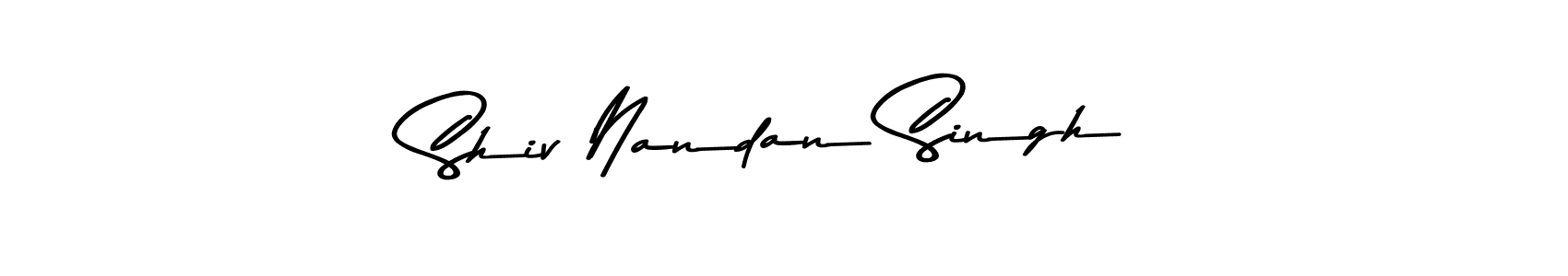 Design your own signature with our free online signature maker. With this signature software, you can create a handwritten (Asem Kandis PERSONAL USE) signature for name Shiv Nandan Singh. Shiv Nandan Singh signature style 9 images and pictures png