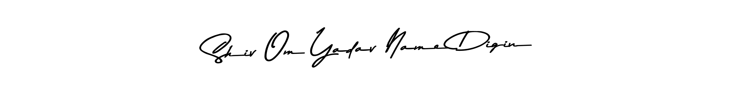 Also You can easily find your signature by using the search form. We will create Shiv Om Yadav Name Digin name handwritten signature images for you free of cost using Asem Kandis PERSONAL USE sign style. Shiv Om Yadav Name Digin signature style 9 images and pictures png