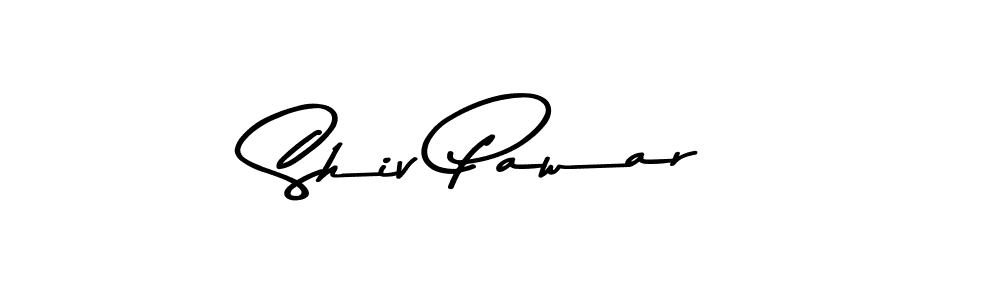 Create a beautiful signature design for name Shiv Pawar. With this signature (Asem Kandis PERSONAL USE) fonts, you can make a handwritten signature for free. Shiv Pawar signature style 9 images and pictures png