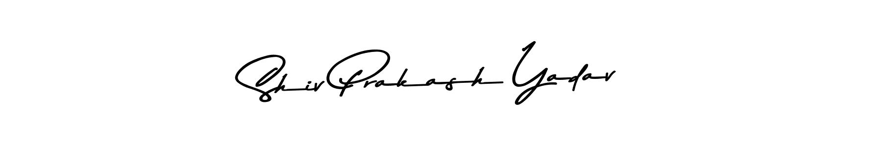 Use a signature maker to create a handwritten signature online. With this signature software, you can design (Asem Kandis PERSONAL USE) your own signature for name Shiv Prakash Yadav. Shiv Prakash Yadav signature style 9 images and pictures png