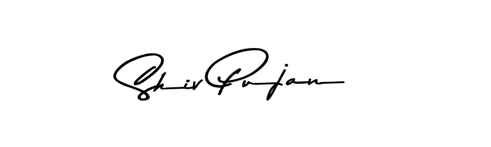 How to make Shiv Pujan signature? Asem Kandis PERSONAL USE is a professional autograph style. Create handwritten signature for Shiv Pujan name. Shiv Pujan signature style 9 images and pictures png