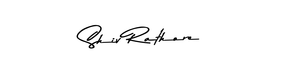 Shiv Rathore stylish signature style. Best Handwritten Sign (Asem Kandis PERSONAL USE) for my name. Handwritten Signature Collection Ideas for my name Shiv Rathore. Shiv Rathore signature style 9 images and pictures png