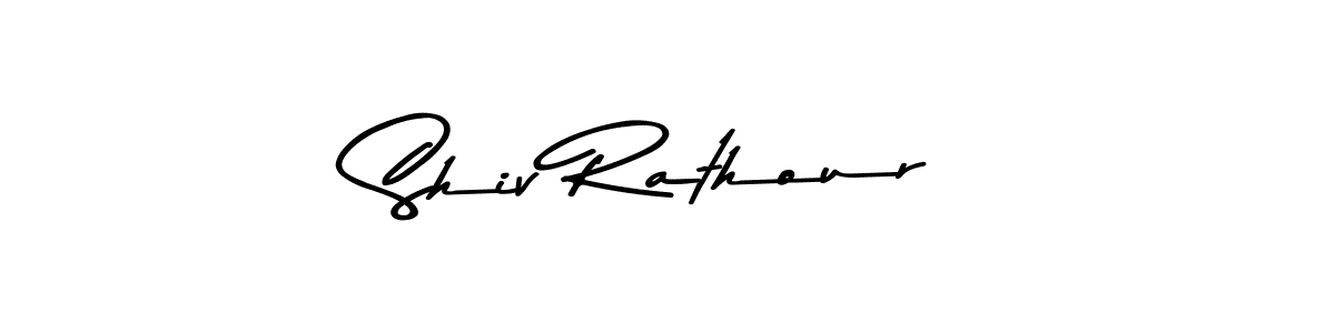 How to make Shiv Rathour signature? Asem Kandis PERSONAL USE is a professional autograph style. Create handwritten signature for Shiv Rathour name. Shiv Rathour signature style 9 images and pictures png