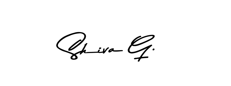 Similarly Asem Kandis PERSONAL USE is the best handwritten signature design. Signature creator online .You can use it as an online autograph creator for name Shiva G.. Shiva G. signature style 9 images and pictures png