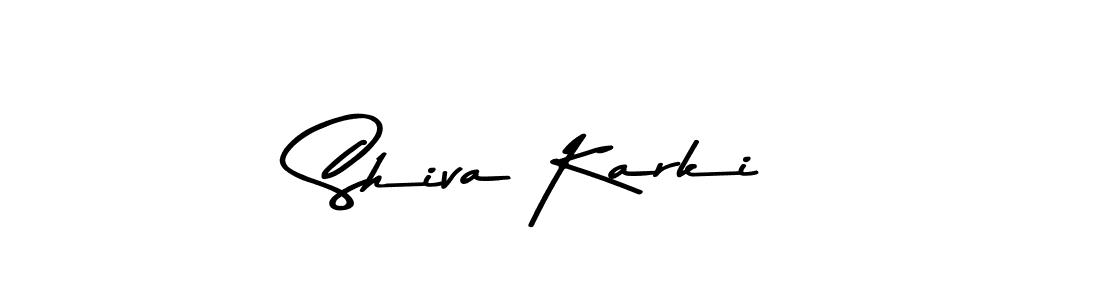 Similarly Asem Kandis PERSONAL USE is the best handwritten signature design. Signature creator online .You can use it as an online autograph creator for name Shiva Karki. Shiva Karki signature style 9 images and pictures png