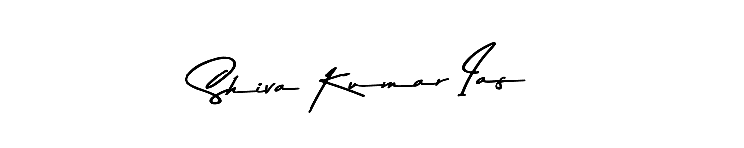 Make a beautiful signature design for name Shiva Kumar Ias. With this signature (Asem Kandis PERSONAL USE) style, you can create a handwritten signature for free. Shiva Kumar Ias signature style 9 images and pictures png