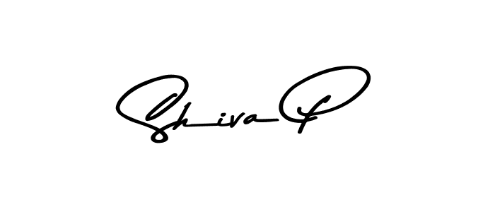 Design your own signature with our free online signature maker. With this signature software, you can create a handwritten (Asem Kandis PERSONAL USE) signature for name Shiva P. Shiva P signature style 9 images and pictures png