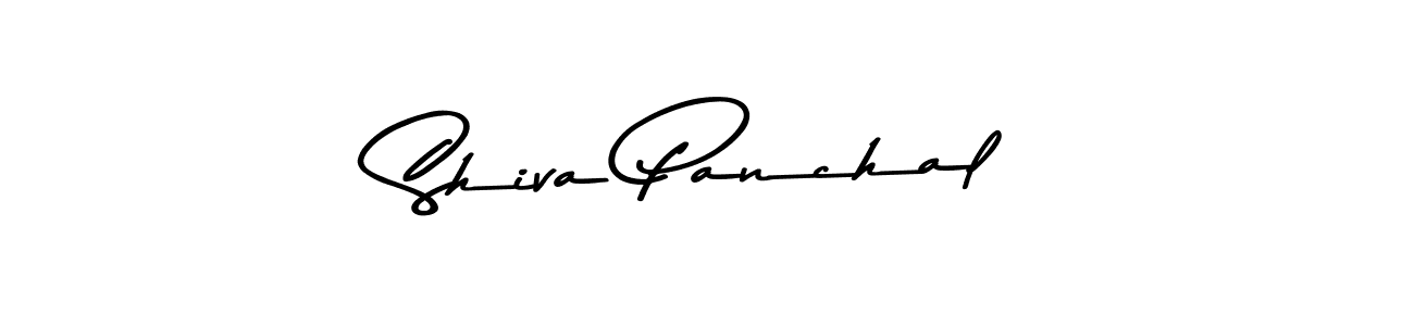 Design your own signature with our free online signature maker. With this signature software, you can create a handwritten (Asem Kandis PERSONAL USE) signature for name Shiva Panchal. Shiva Panchal signature style 9 images and pictures png