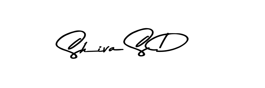 Shiva S D stylish signature style. Best Handwritten Sign (Asem Kandis PERSONAL USE) for my name. Handwritten Signature Collection Ideas for my name Shiva S D. Shiva S D signature style 9 images and pictures png