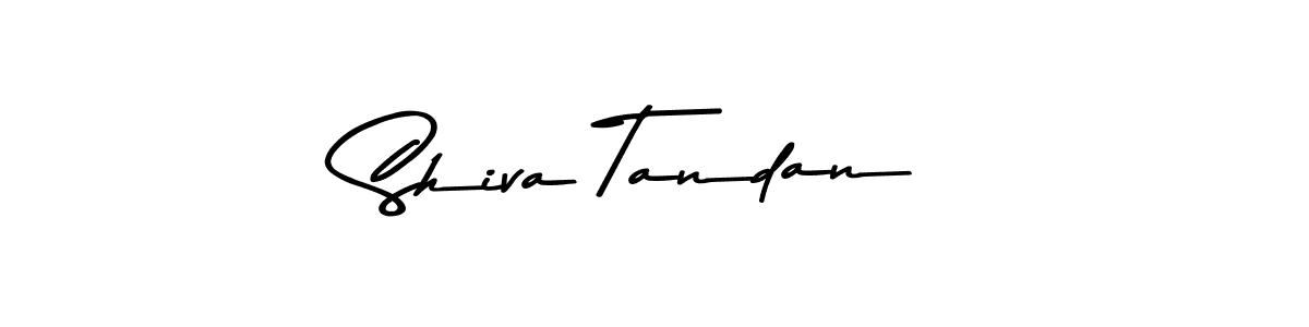 Design your own signature with our free online signature maker. With this signature software, you can create a handwritten (Asem Kandis PERSONAL USE) signature for name Shiva Tandan. Shiva Tandan signature style 9 images and pictures png