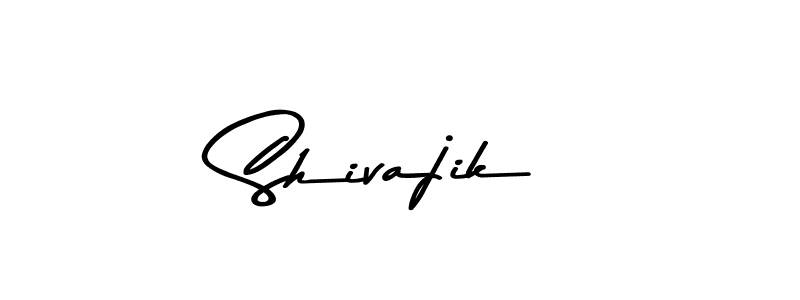 Use a signature maker to create a handwritten signature online. With this signature software, you can design (Asem Kandis PERSONAL USE) your own signature for name Shivajik. Shivajik signature style 9 images and pictures png