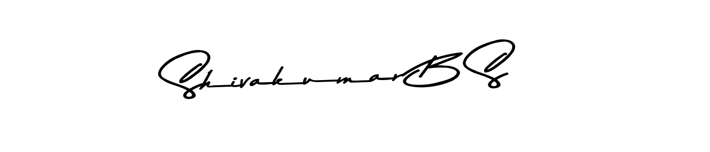 Also You can easily find your signature by using the search form. We will create Shivakumar B S name handwritten signature images for you free of cost using Asem Kandis PERSONAL USE sign style. Shivakumar B S signature style 9 images and pictures png