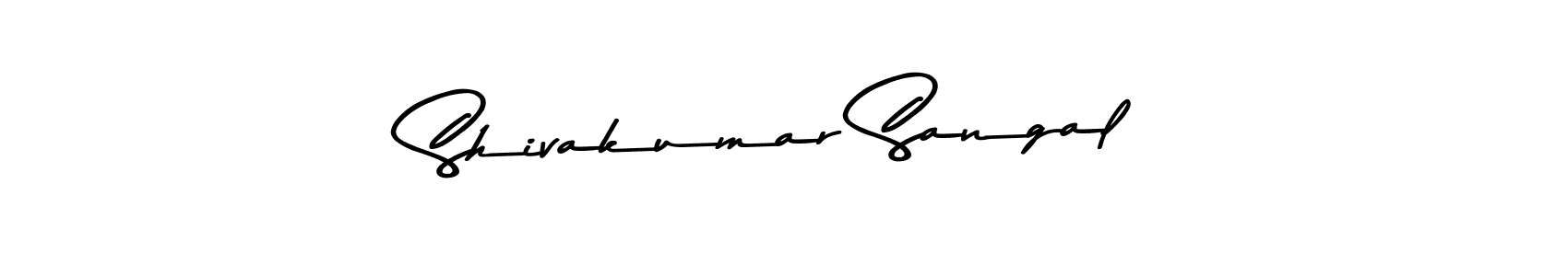 Shivakumar Sangal stylish signature style. Best Handwritten Sign (Asem Kandis PERSONAL USE) for my name. Handwritten Signature Collection Ideas for my name Shivakumar Sangal. Shivakumar Sangal signature style 9 images and pictures png