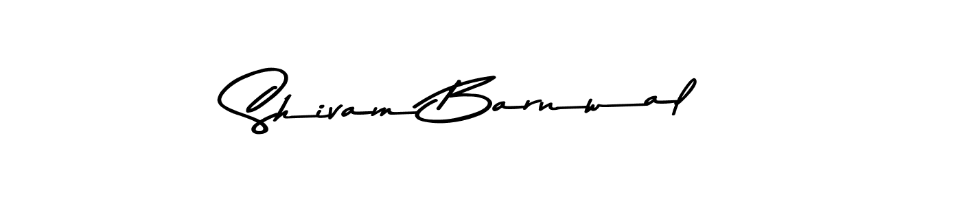 Use a signature maker to create a handwritten signature online. With this signature software, you can design (Asem Kandis PERSONAL USE) your own signature for name Shivam Barnwal. Shivam Barnwal signature style 9 images and pictures png