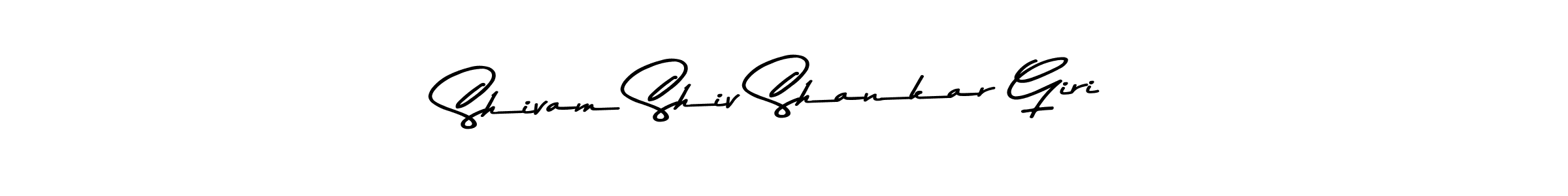 Also You can easily find your signature by using the search form. We will create Shivam Shiv Shankar Giri name handwritten signature images for you free of cost using Asem Kandis PERSONAL USE sign style. Shivam Shiv Shankar Giri signature style 9 images and pictures png