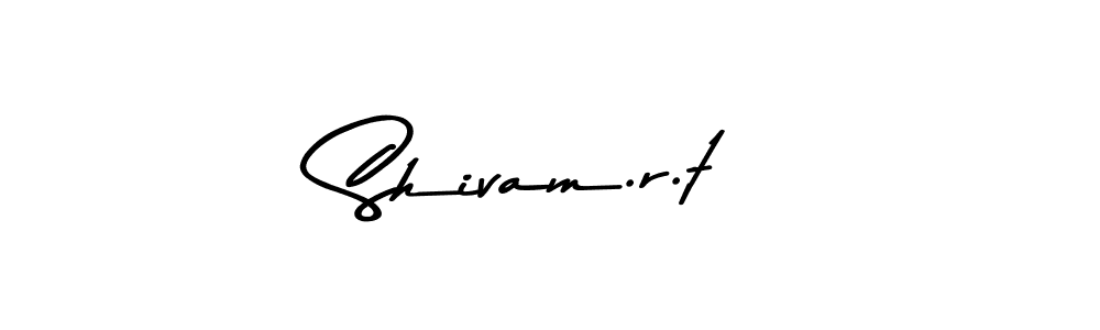 The best way (Asem Kandis PERSONAL USE) to make a short signature is to pick only two or three words in your name. The name Shivam.r.t include a total of six letters. For converting this name. Shivam.r.t signature style 9 images and pictures png