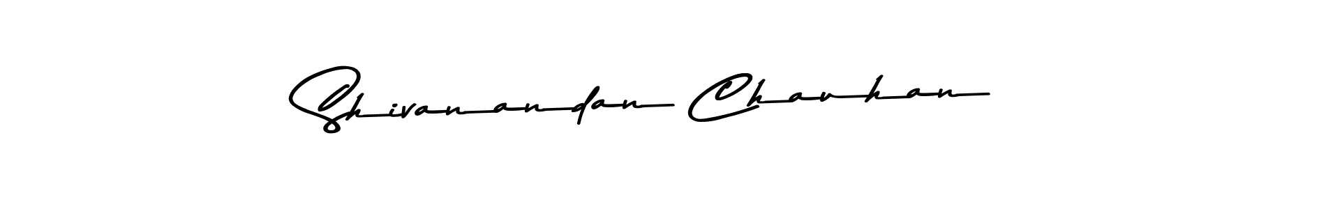 Create a beautiful signature design for name Shivanandan Chauhan. With this signature (Asem Kandis PERSONAL USE) fonts, you can make a handwritten signature for free. Shivanandan Chauhan signature style 9 images and pictures png