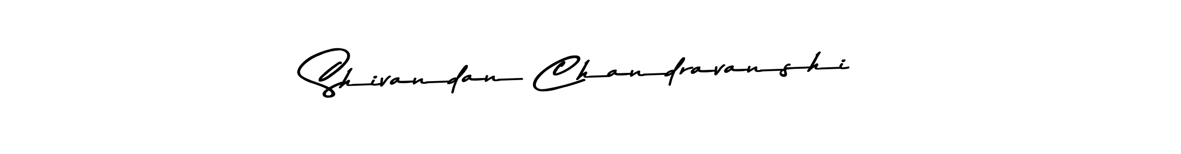 The best way (Asem Kandis PERSONAL USE) to make a short signature is to pick only two or three words in your name. The name Shivandan Chandravanshi include a total of six letters. For converting this name. Shivandan Chandravanshi signature style 9 images and pictures png