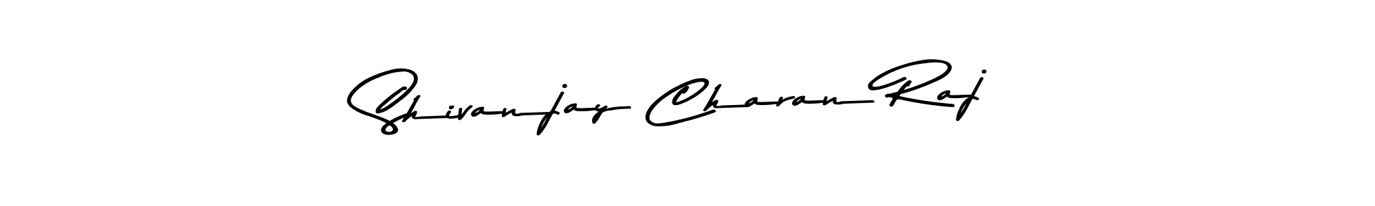 Shivanjay Charan Raj stylish signature style. Best Handwritten Sign (Asem Kandis PERSONAL USE) for my name. Handwritten Signature Collection Ideas for my name Shivanjay Charan Raj. Shivanjay Charan Raj signature style 9 images and pictures png