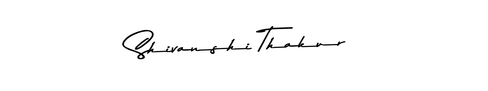 Use a signature maker to create a handwritten signature online. With this signature software, you can design (Asem Kandis PERSONAL USE) your own signature for name Shivanshi Thakur. Shivanshi Thakur signature style 9 images and pictures png