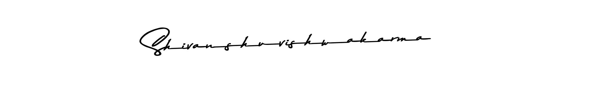 Create a beautiful signature design for name Shivanshuvishwakarma. With this signature (Asem Kandis PERSONAL USE) fonts, you can make a handwritten signature for free. Shivanshuvishwakarma signature style 9 images and pictures png