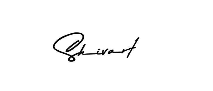 Shivart stylish signature style. Best Handwritten Sign (Asem Kandis PERSONAL USE) for my name. Handwritten Signature Collection Ideas for my name Shivart. Shivart signature style 9 images and pictures png