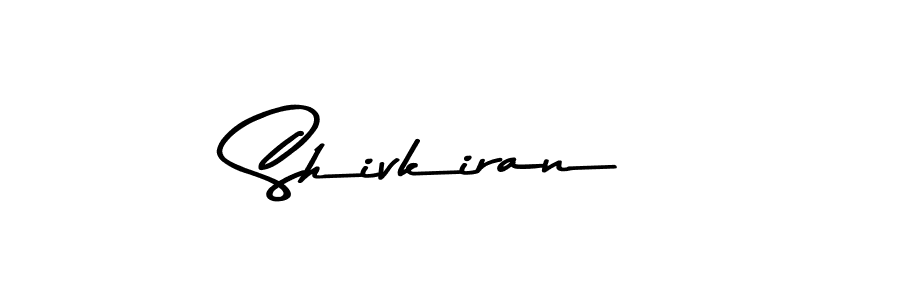 How to make Shivkiran signature? Asem Kandis PERSONAL USE is a professional autograph style. Create handwritten signature for Shivkiran name. Shivkiran signature style 9 images and pictures png