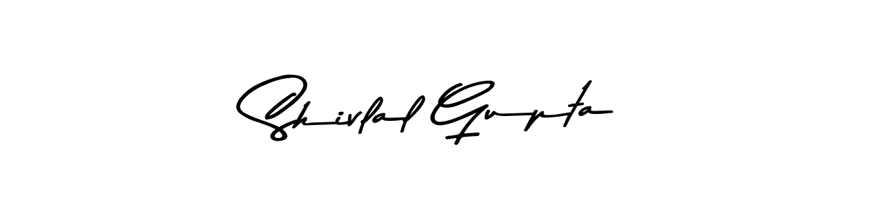 Make a beautiful signature design for name Shivlal Gupta. With this signature (Asem Kandis PERSONAL USE) style, you can create a handwritten signature for free. Shivlal Gupta signature style 9 images and pictures png